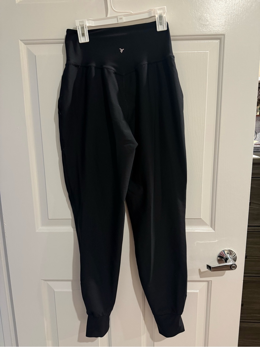 Small Old Navy Black High-Rise Jogger Pants
